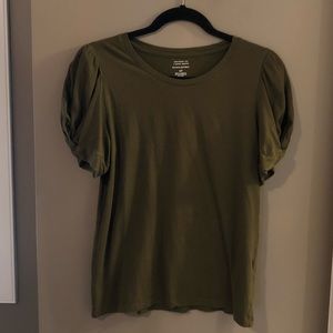 Banana Republic t-shirt with detailed sleeves